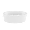 Atlantis Whirlpools Suisse 34 x 68 Oval Freestanding Whirlpool Bathtub 3468SW